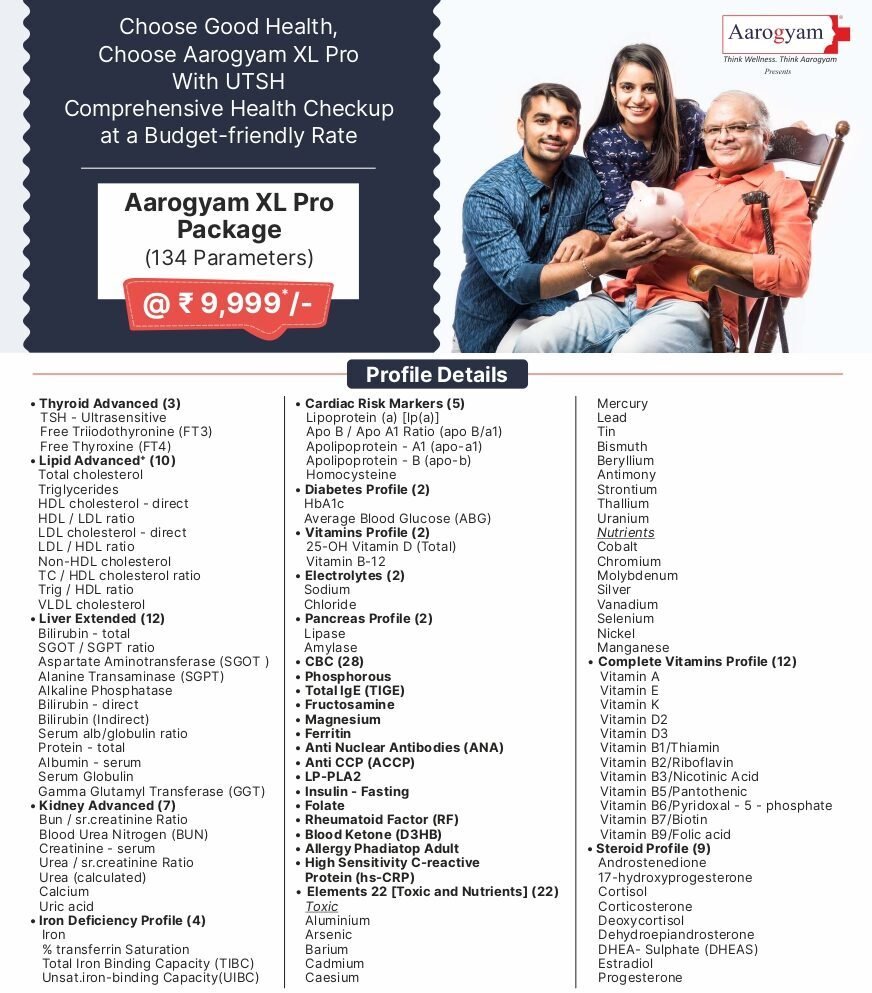 AAROGYAM XL PRO PACKAGE